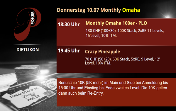 Monthly Omaha (PLO) 100er