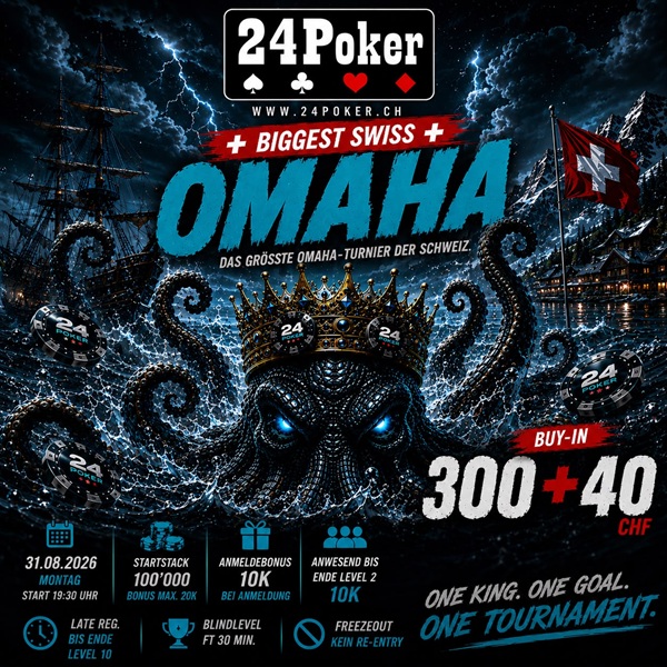 24Poker 300er Omaha 31.08